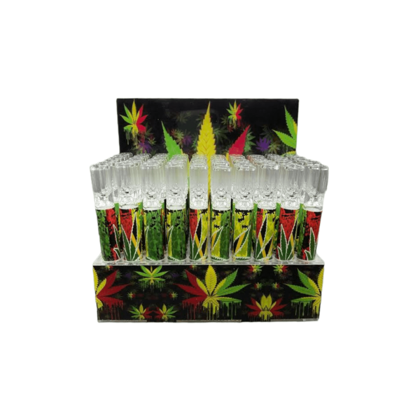 Glass Chillum with Design - Image 3