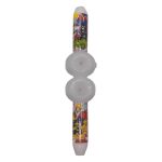 Dabtized - Double Hitter Glass Pipe