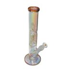 Straight Tube Water Pipe Iridescent - 12"