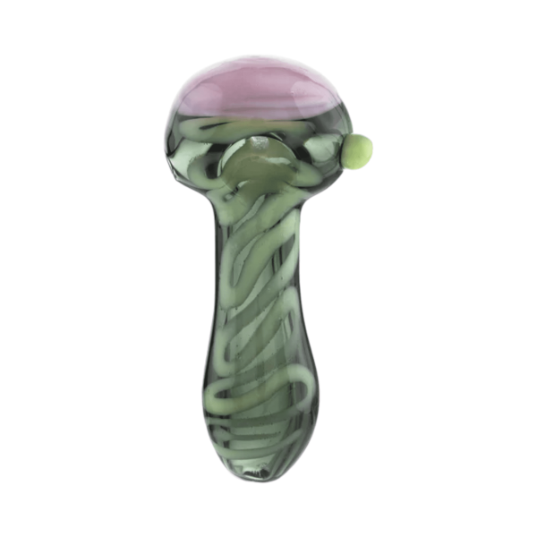 Hand Pipe | Classic Glass Spoon Hand Pipe | 3.5 " - Image 2