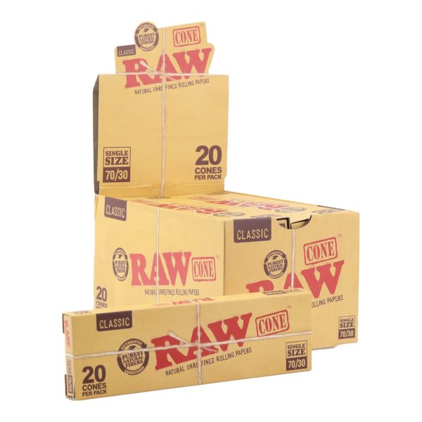 RAW | Pre-Rolled Cones | 20 Ct Pack - Image 3