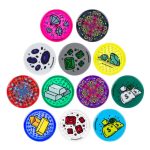Beamer - GRNDR Virgin Acrylic Grinder - 3 Parts - 90MM - Image 3
