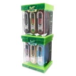 Acrylic Display of 24 - Ooze Slim Twist Pen New 2.0 Battery