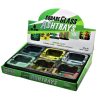 Blink | Glass Ashtray - Green Leaf - Square, [ Box of 6 ]