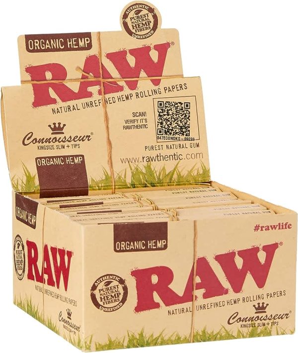 RAW | Rolling Papers + Tips  | Connoisseur - Image 2