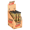RAW | Pressed Bud Wrap Cones - 1 1/4 ( 3 CT ), [ Box of 12 ]