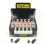 Box of 24 - Battery Shaped Pill Holder