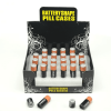 Box of 24 - Battery Shaped Pill Holder - Assorted