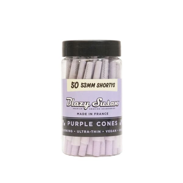 Blazy Susan | Pre Rolled Cones | 50 CT Jar – Purple, 53mm Blazy Susan | Pre Rolled Cones | 50 CT Jar - Image 11