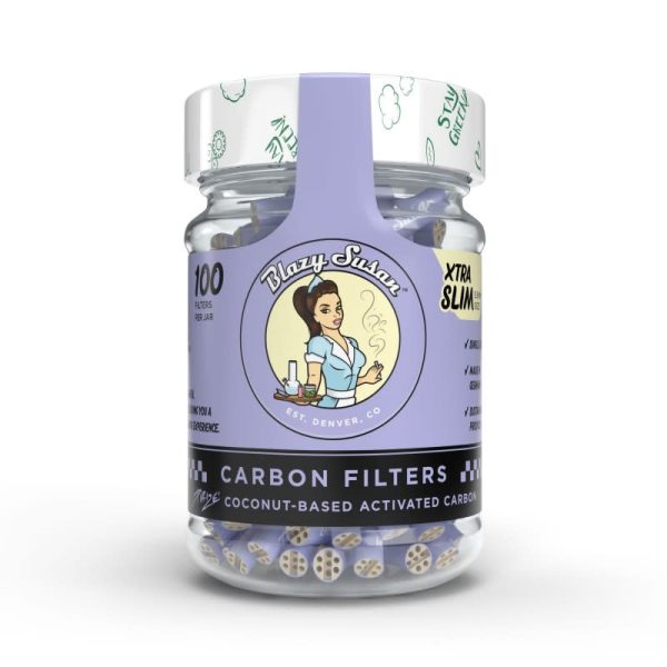 Blazy Susan | Purize Carbon Filter Tips | 100 CT Jar - Image 3