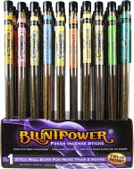 Display of 50 | Blunt Power Long Incense Assorted