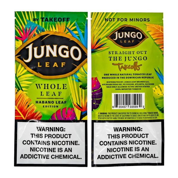 Box of 10 - Jungo Leaf Whole Leaf