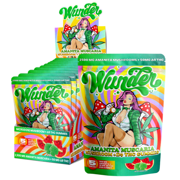 Wunder | Mushroom Gummies  | 2500 MG - 5 Pack - Image 6