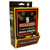 Box of 100 - Double Cross  - Pipe Screens - 5ct - Brass