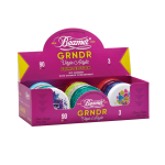Box of 12 - Beamer - GRNDR Virgin Acrylic Grinder - 3 Parts - 90MM