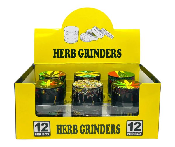 Tobacco Grinder w/ Dollar Sign - 4 Part