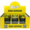 Tobacco Grinder w/ Dollar Sign - 4 Part - Gold GR188-52$ (Box)