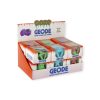 Box of 12 | Ooze | Geode Silicone Glass Wax Container | - Assorted