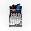 Box of 24 - NeverXhale Glass and Metal Hand Pipe - 4.5 Inches - Assorted