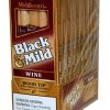 Ⓣ Black & Mild | 1 Pack  NP [ Box of 25 ] - Wood Tip, Wine
