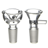 Box of 30 -  Female Glass Bowl - 14MM - Clear