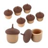 Box of 30 - Silicone Jar - 5ml - Acorn