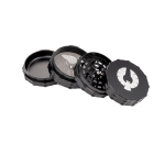 Box of 6 - Flat Big Size Grinder - 4 Part - (GRD-GS75-4)