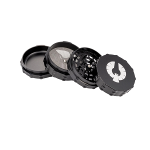 Box of 6 - Flat Big Size Grinder - 4 Part - (GRD-GS75-4)