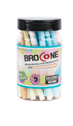 Bro Cone | Multi Colored Cones 50 Ct Jar - Image 6