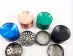 Chromium Crusher Vortex 4 Part Tobacco Grinder - 2.5 Inches (70112CC)