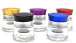 Chromium Crusher | Glass Jar 2.5 Inch 4 Part Grinder | (70402) - Image 2