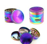 Chromium Crusher | Vortex Style W/ Window 4 Parts 1.6 Inches Grinder | (70350)