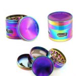 Chromium Crusher | Vortex Style W/ Window 4 Parts 1.6 Inches Grinder | (70350)