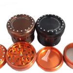 Chromium Crusher|  Indented 4 Part 2.75 Inch Grinder | (70356CNC)