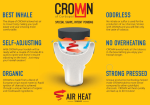 Carbopol | Crown Quick Light Hookah Charcoal | Ø 40MM - Image 2