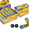Carbopol | Crown Quick Light Hookah Charcoal | Ø 40MM - Box of 10 Rolls