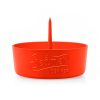 Beamer | DePiper Plastic Ashtray | 4 Inches - Opaque Blood Orange