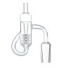 Diamond Knot Recycler Banger Set - Male - 90 Degree, 18mm