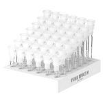 Display of 42 - White Rhino - Hybrid Silicone and Glass Downstem - Image 2