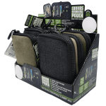 Display of 6 - Smokezilla - Canvas Smoking Bag with Pipe Tools