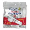 Dispoze It | Heavy Duty Plastic Cutlery - Combo - 51 CT, [ Case of 48 ]