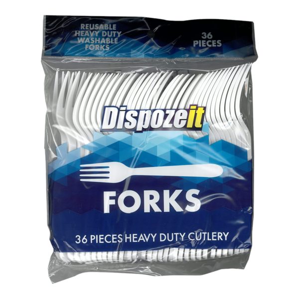 Dispoze It | Heavy Duty Plastic Cutlery - Image 3