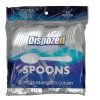 Dispoze It | Heavy Duty Plastic Cutlery - Spoon - 36 CT, [ Case of 48 ]