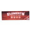 Elements | RED Slow Burning Hemp Rolling Papers - 1 1/4, [ Single ]