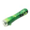 EYCE - Oraflex Shorty Platinum Cured  Silicone One - Hitter - Jungle Green Spiral, [Single]