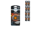 Febreze | Car Air Freshener | Vent Clip 2ml [ Box of 8 ] - Evening Wood