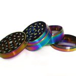 Flat Rainbow Grinder - 4 Part - (GRD-5663A-3)