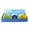 Giddy | Silicone & Glass 3 Inch Round Ashtrays - | Millenial, [ Box of 6 ]