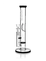 GRAV® | 12" Medium Straight Base Disc Water Pipe