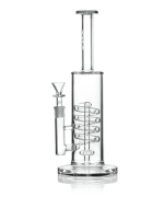 GRAV® | 13" Coil Showerhead Perc Big Rig Water Pipe - Image 2